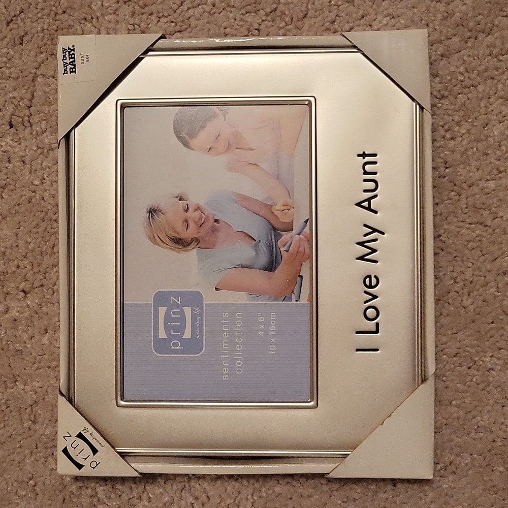 "I Love My Aunt" Picture Frame (4x6)